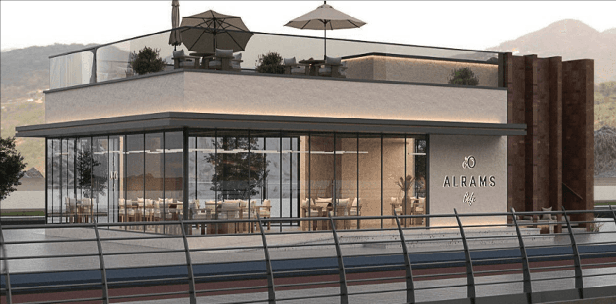 Render of Al Rams Café