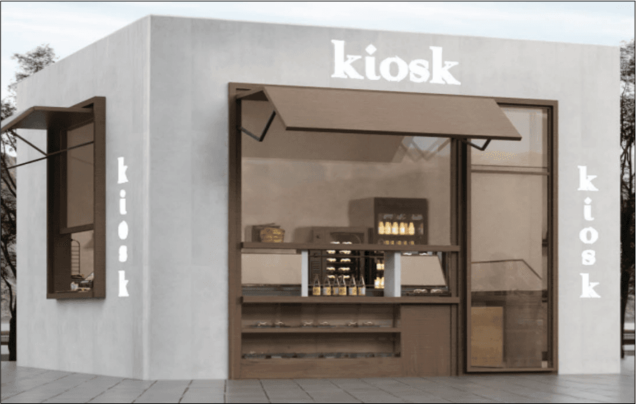 Render of Kiosk 03